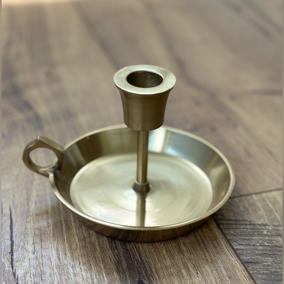 Brass Taper Candle Holder - Smith and Hawken- single - Picture 2 of 3